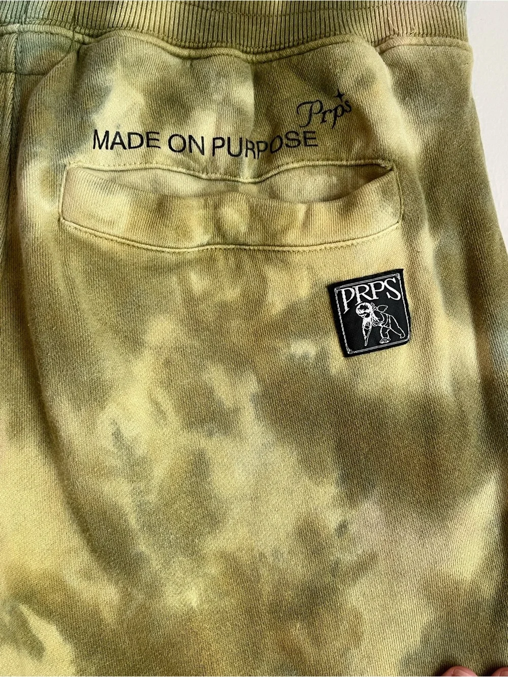 Prps Men’s Tie-Dye Graphic Sweatpants